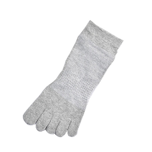 Men's toe socks, breathable and sweat-absorbent fishnet socks, thin socks, women's spring and summer split-toe socks, wholesale individually packaged