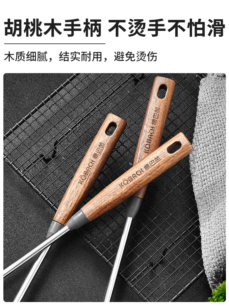 【】锅铲不锈钢加厚炒菜铲子漏勺汤勺家用厨具炒勺套装铁铲