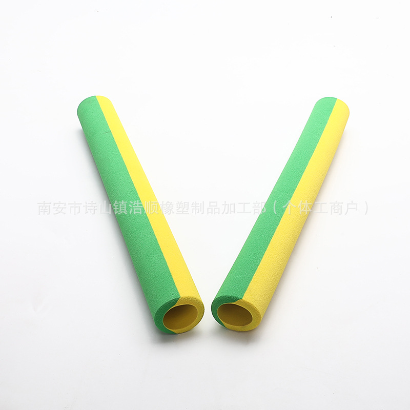 防震大泡棉管NBR橡塑泡棉护套管EVA发泡海绵管套运动器材减震
