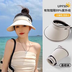 女性用中空日よけ帽子 2025 新しい抗 UV 新しい夏の特別な日よけ帽子サイクリングフェイスカバー日よけ帽子