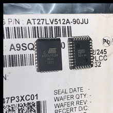 AT27LV512A-90JU 原装 PLCC32 EPROM存储器芯片IC 可代烧录