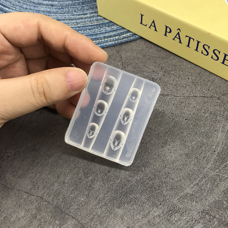 跨境批发蝴蝶结硅胶美甲模具立体链条串珠浮雕花纹穿戴甲装饰工具|undefined