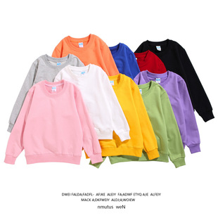 Демисезонный хлопковый свитшот, цветной топ, универсальный шарф, 10 цветов, детская одежда, подходит для подростков, в корейском стиле, оптовые продажи