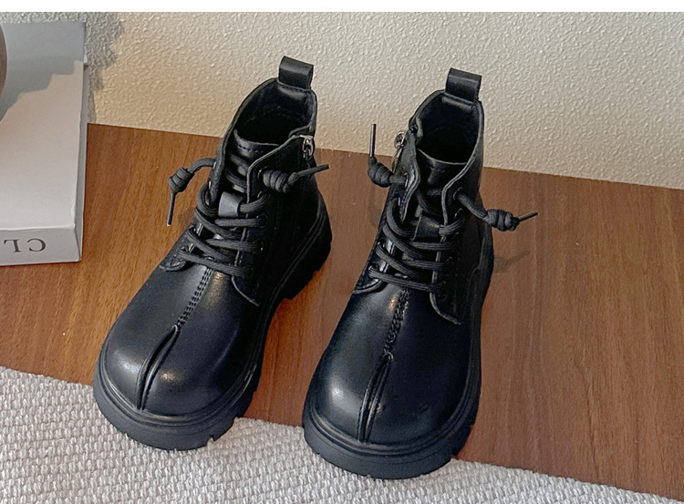Kinder Stiefeletten Für Mädchen Und Jungen Mit Seitlichem Reißverschluss_voghion.com