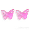 Resin with butterfly, cream phone case, decorations, accessory with accessories, hairgrip for manicure, handmade