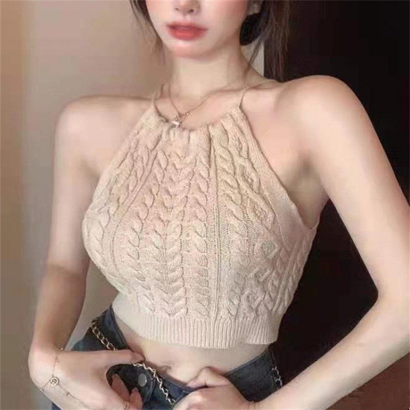 Black Pattern Knit Dress