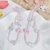 21 Pink Square Strawberry Crystal