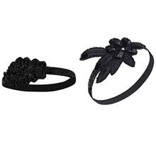 复古新娘头饰发饰 1920s伟大的盖茨比舞会表演结婚礼服配饰发带