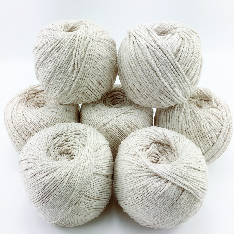 粽子绳本白棉麻绳线棉挂毯绳包边滚边棉绳吊牌绳嵌线包邮