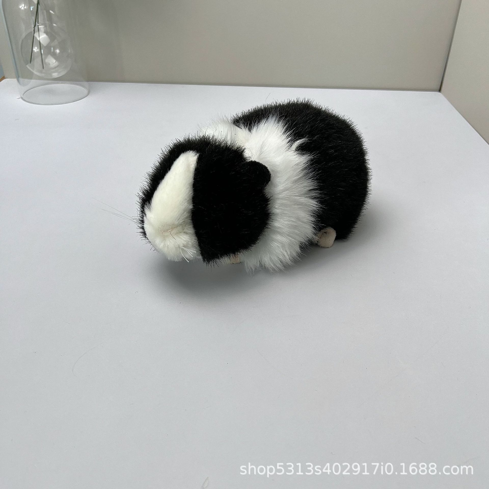 Entrar en la simulación encantadora muñeca de peluche conejillo de indias simulación muñeca de peluche hámster pequeño juguete de peluche hámster