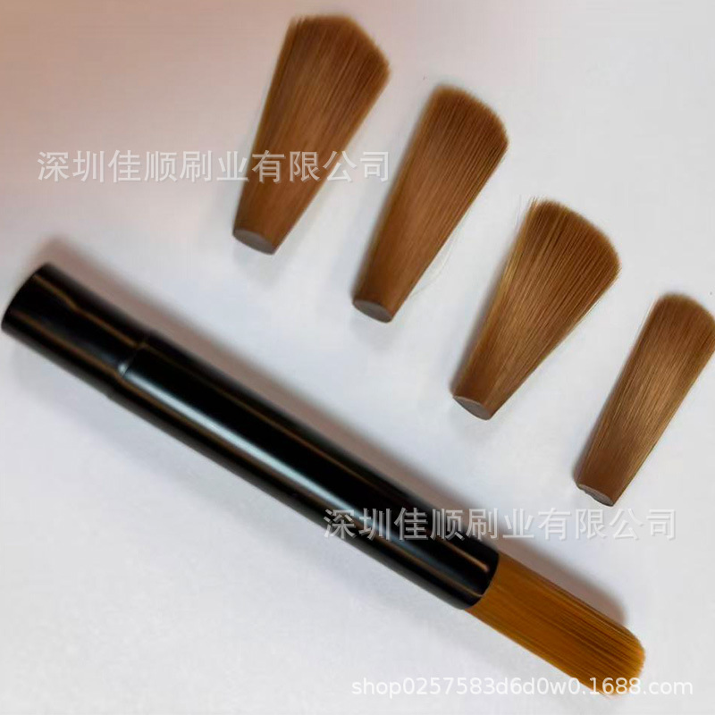 加工烫毛毛刷刷头  咖啡机冲煮刷头 万毛文玩刷头