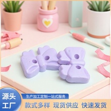 厂家直销两眼彩色领结纽扣手工DIY蝴蝶结扣子童装衣服手缝钮扣