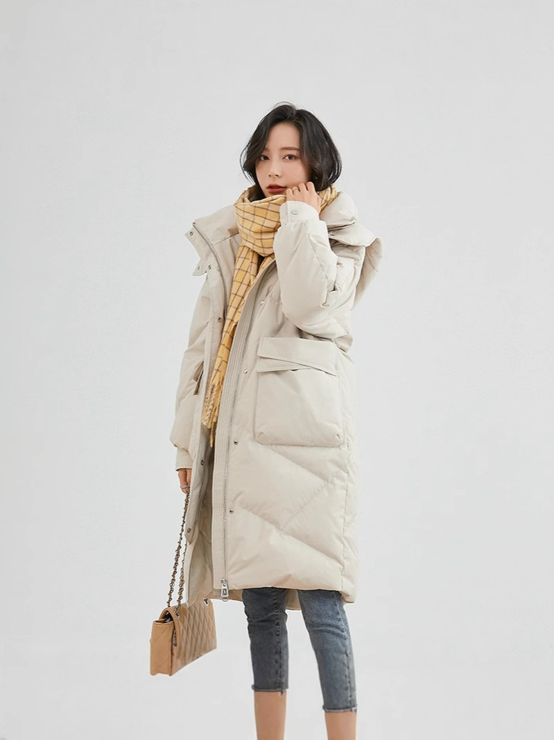 winter velvet keep warm down jacket