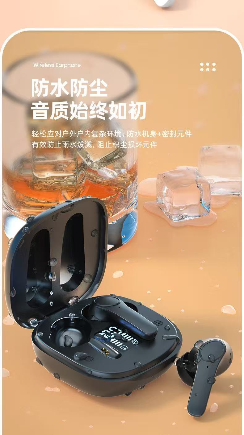 B11无线蓝牙耳机LED电量数显低延迟5.3入耳式续航降噪游戏跨境