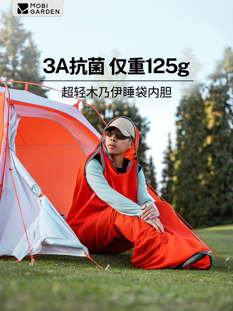 Travel sleeping bag for adults