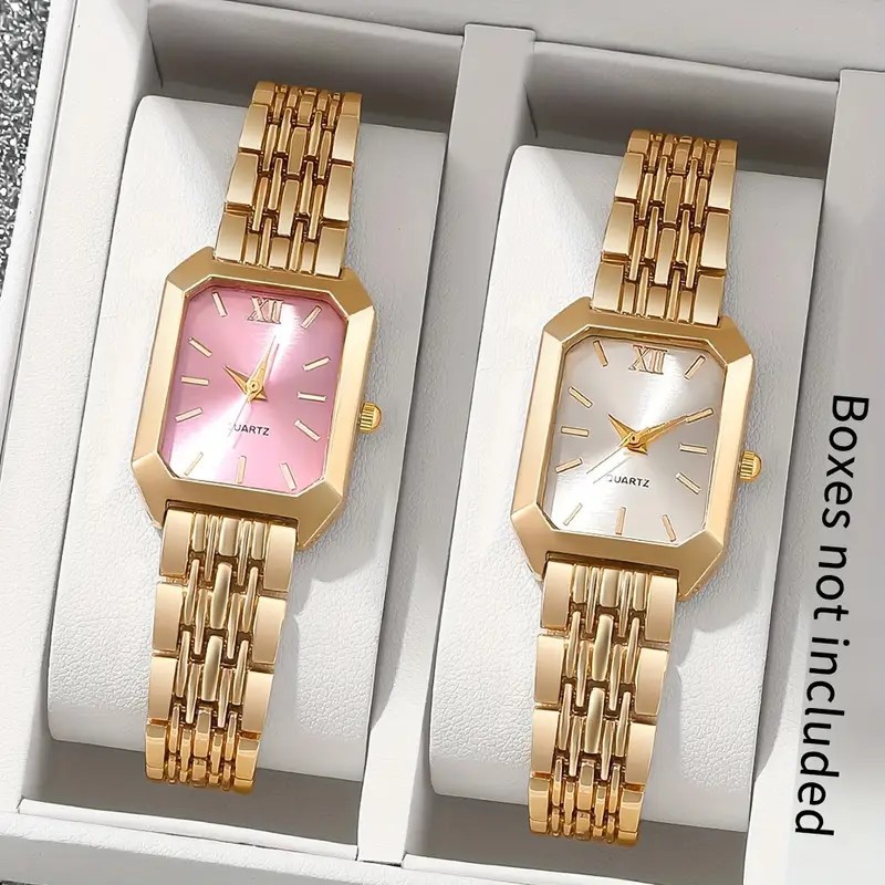 Casual Solid Color One Piece Buckle Quartz Watch Women's Watches display picture 4