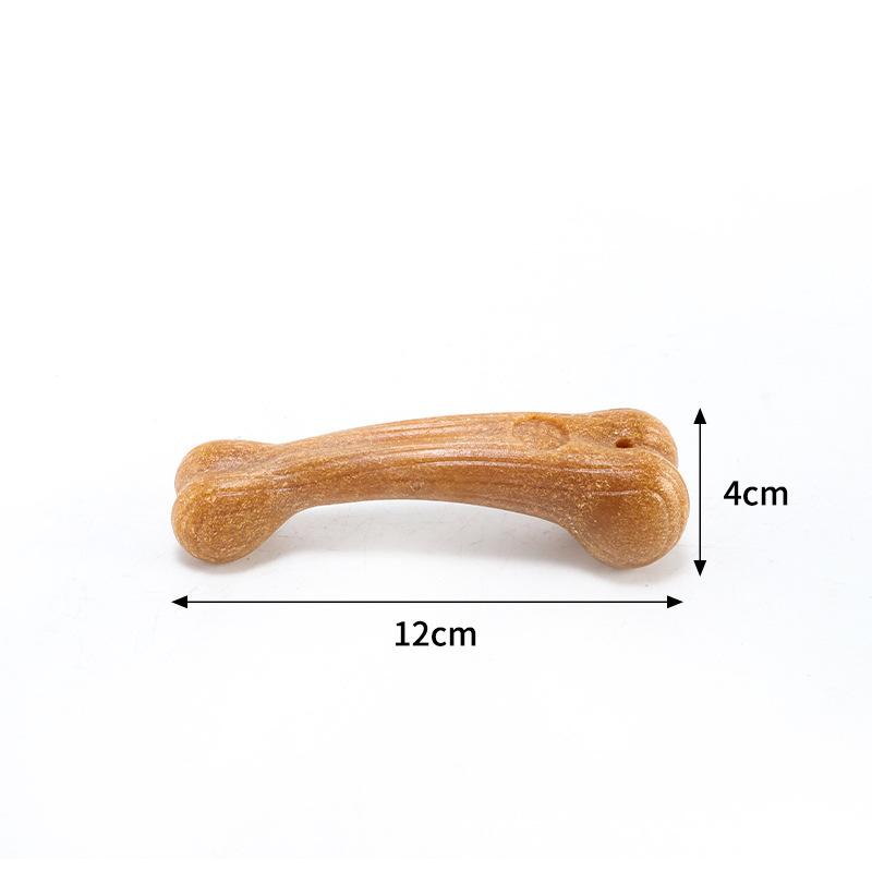 跨境宠物狗狗用品耐咬木塑小狗解闷洁齿玩具中小型犬互动磨牙骨棒|undefined