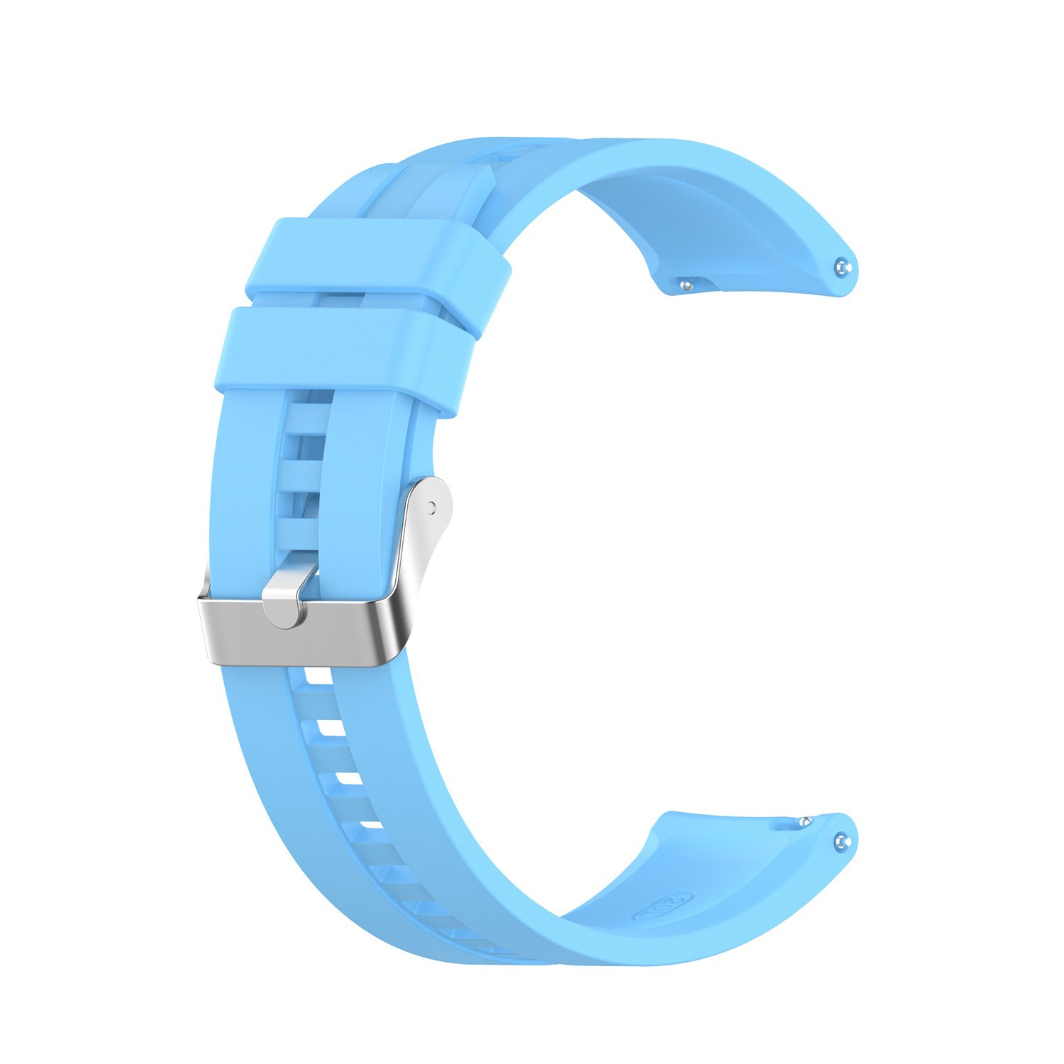 Suitable for Huawei Watch gt2 silicone strap, sporty couple style flat-head strap, universal gt3 watch strap undefined
