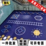 体适能健身房瑜珈订制地胶