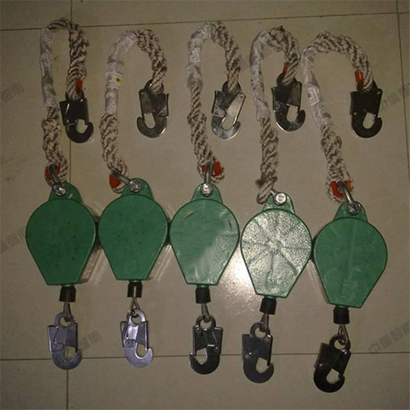 中重质保无忧施工保护器 后动范围低高空防坠器 5吨施工保护器