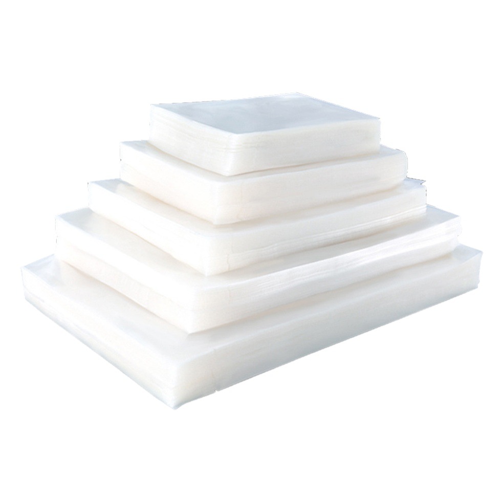 Bolsa de envasado al vacío sellada de tres lados transparente Yingcai en stock bolsa de pollo asado de plástico brillante de grado alimenticio compuesto sellado al por mayor