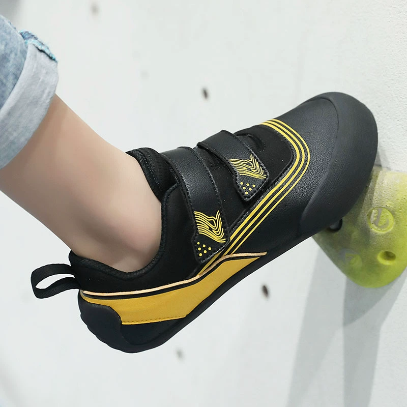 Детские ботинки для скалолазания, специализированные indoor начальная школа, начинающие мальчики и девочки, вход на улицу, крепко держат скалу