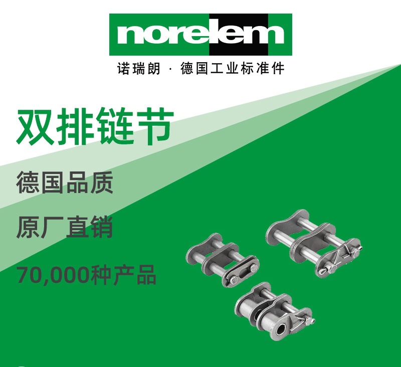 norelem德国原厂直供诺瑞朗NLM22201双排滚子链