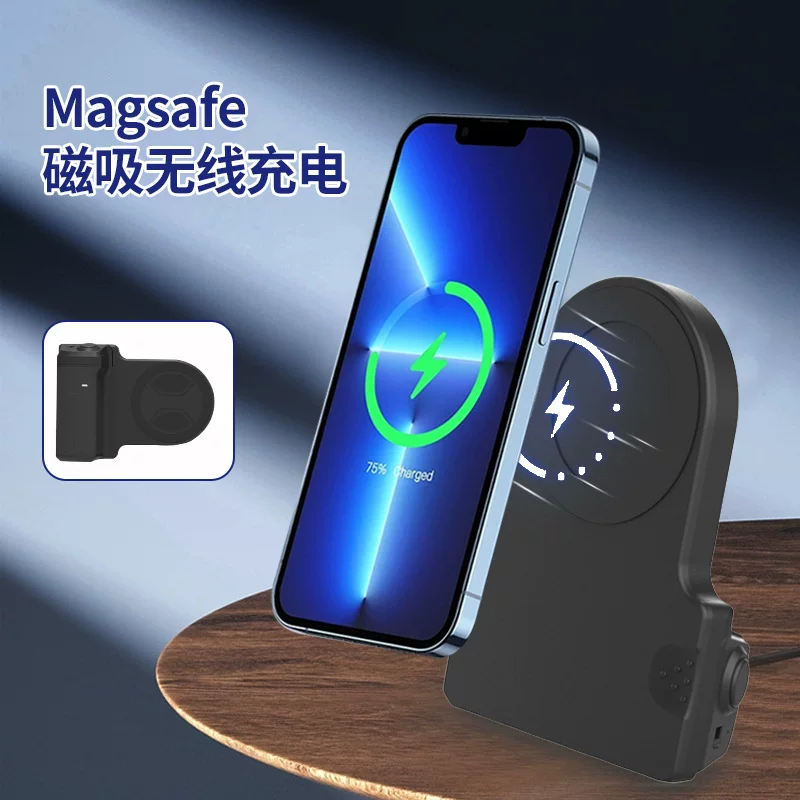 Кросс-брэнд взрыв Magsafe мобильная съемка с ручкой Bluetooth-гарнит, портативная анти-качка магнитная стойка