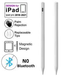 适用iPad2018-2023倾斜压感笔带磁吸防误触笔电容笔ipad触屏笔