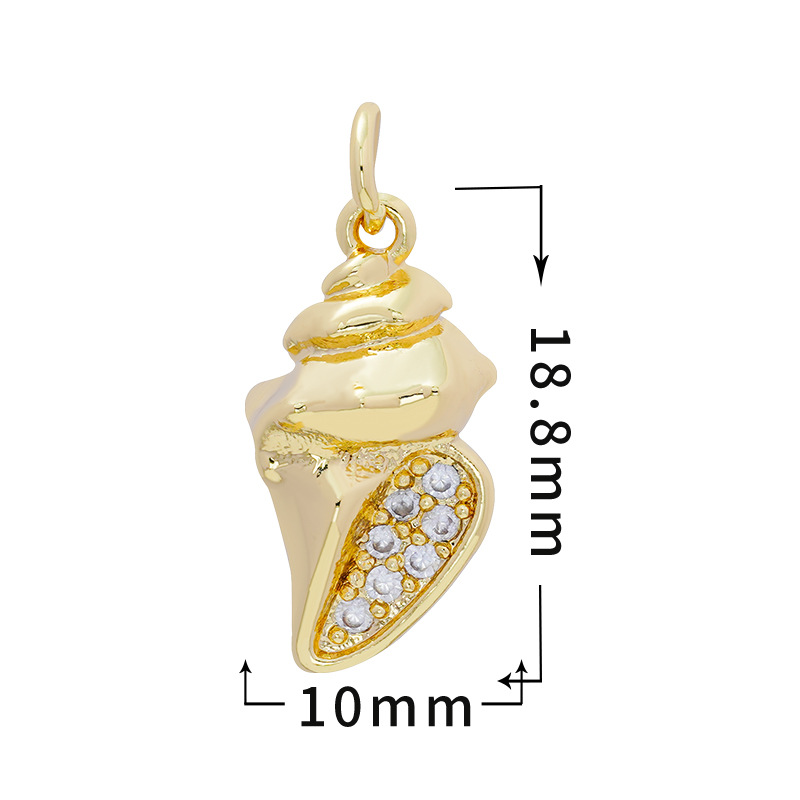 Vacation Classic Style Solid Color Copper DIY Ornament Accessories display picture 11