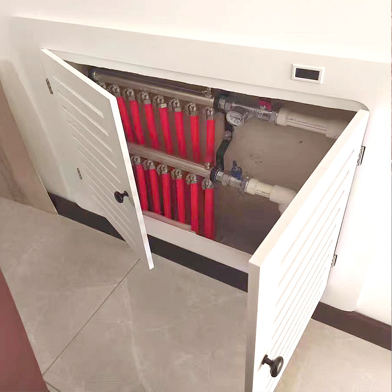 P616 floor heating water distributor shielding cover attached to the wall opening shielding cover heating decoration weak current box floor heating shielding door