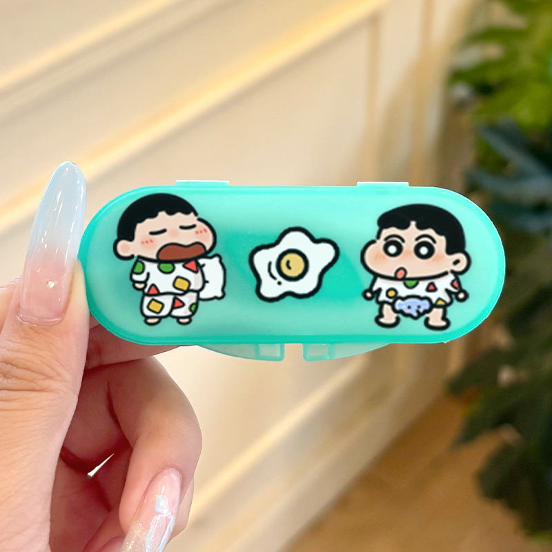 卡通牙线随身盒清洁牙线可爱分装创意牙线棒盒子剔牙线便携式收纳|undefined