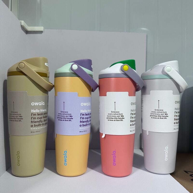 Amazon's New Owala Insulated Cup Large Capacity 304 Stainless Steel Water Cup Outdoor Vacuum Sports Water Cup