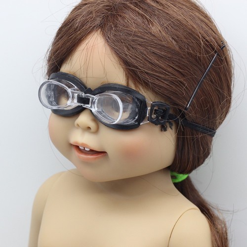 Swimsuit 18 inches American Doll Elastic Strap Goggles EXO Doll Swim Goggles Swimming Entertainment Diving Goggles