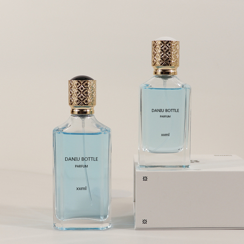 工場卸売 50 ミリリットルガラスボトル香水ボトル詰め替えボトル 100 ミリリットル透明バヨネットスプレー化粧品空ボトル|undefined