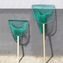 木抄网小号网布木把抄网大号木柄抄网捕鱼抄鱼网捞鱼网兜捞网批发