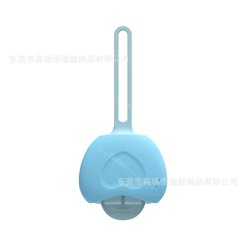 亚马逊新品唇刷收纳盒美妆工具携带硅胶迷你口红唇膜唇釉刷收纳盒|undefined
