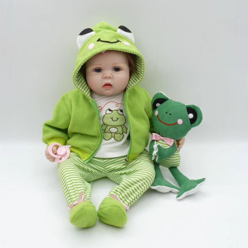 AliExpress Amazon Rana Linda muñeca traje de simulación bebé juguete los niños