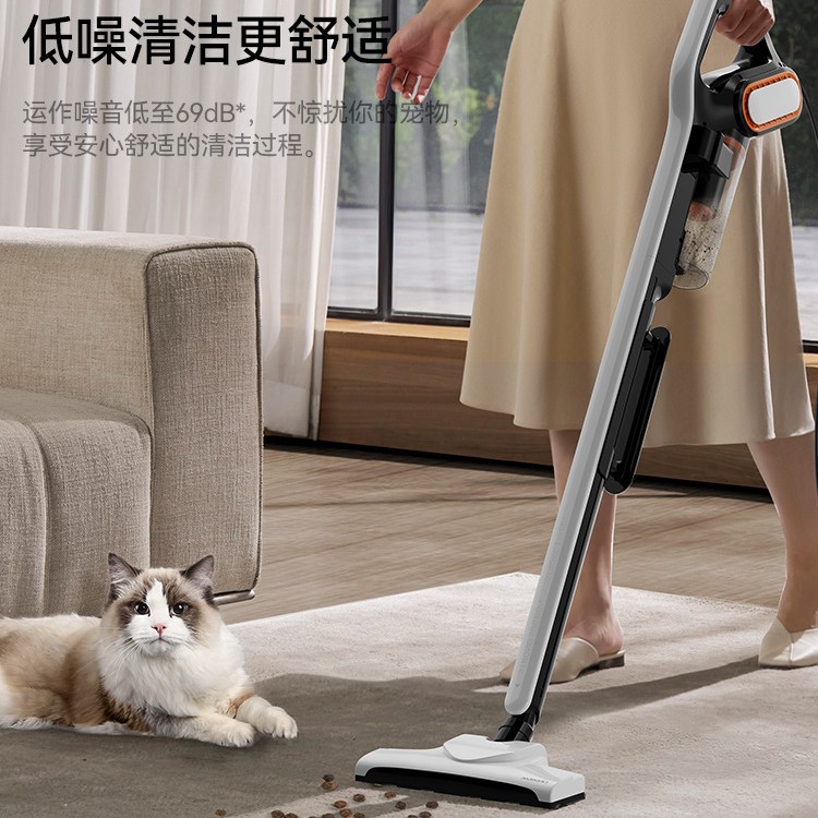 Delma 진공 청소기 가정용 대형 흡입 휴대용 진드기 제거제 유선 고양이 털 흡입기 가정용 진공 청소기 휴대용