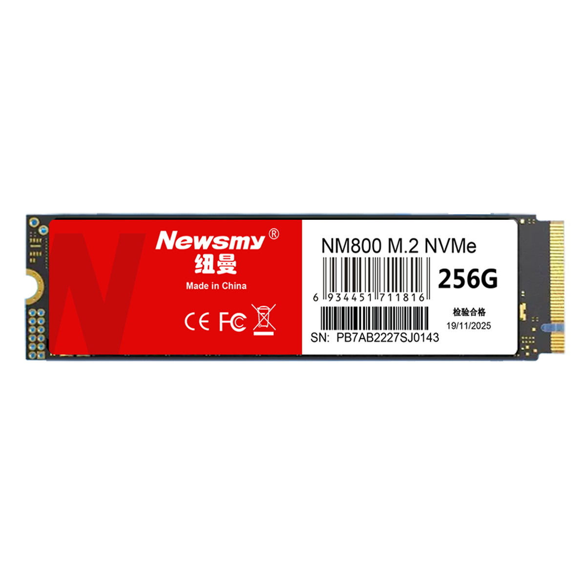 Newman NVME protocolo M.2 SSD 256g portátil 512G computadora de escritorio SSD de alta velocidad 1T