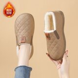 A88 vải cotton kẻ ô - màu nâu cà phê