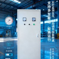 PLC变频恒压供水控制柜 水泵变频控制柜 电控柜变频控制柜 农业灌