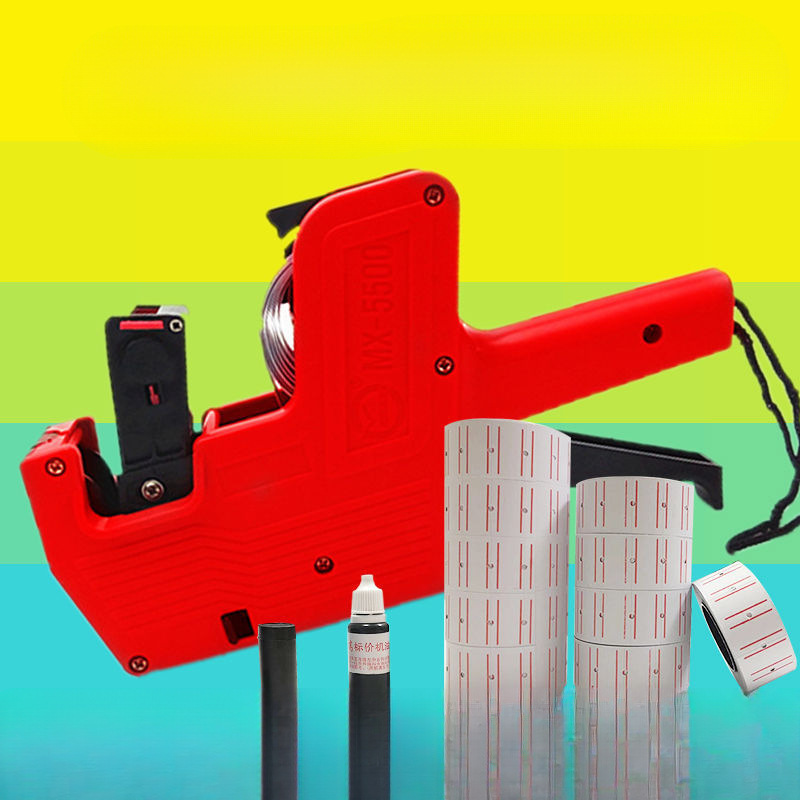 打价机标价机商店超市打价格标签机生产日期打码机手动单排打价器