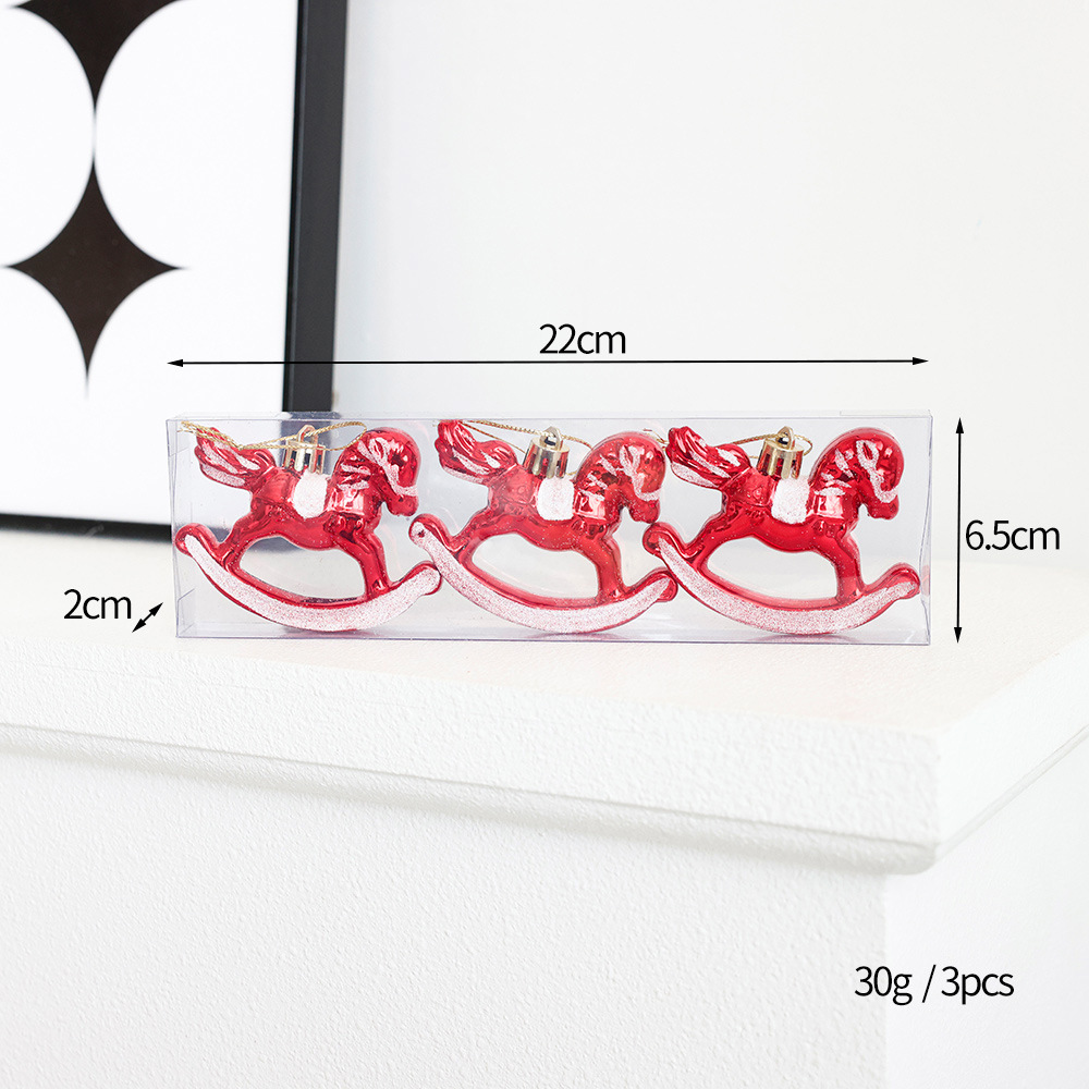 Nuevo americano ins BOLA DE Navidad Bola de lentejuelas bola pintada decoración del árbol de Navidad colgante decoración de la ventana de Navidad