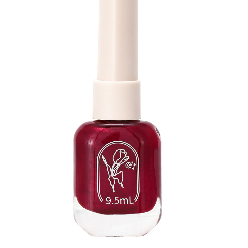 Luqiya new nail polish factory solid color summer durable waterproof non-peeling oily macaroon fruit green wholesale