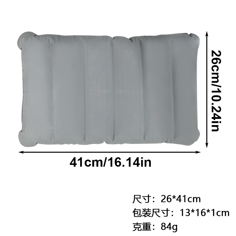 Five pocket pillow-gray pillows-gray