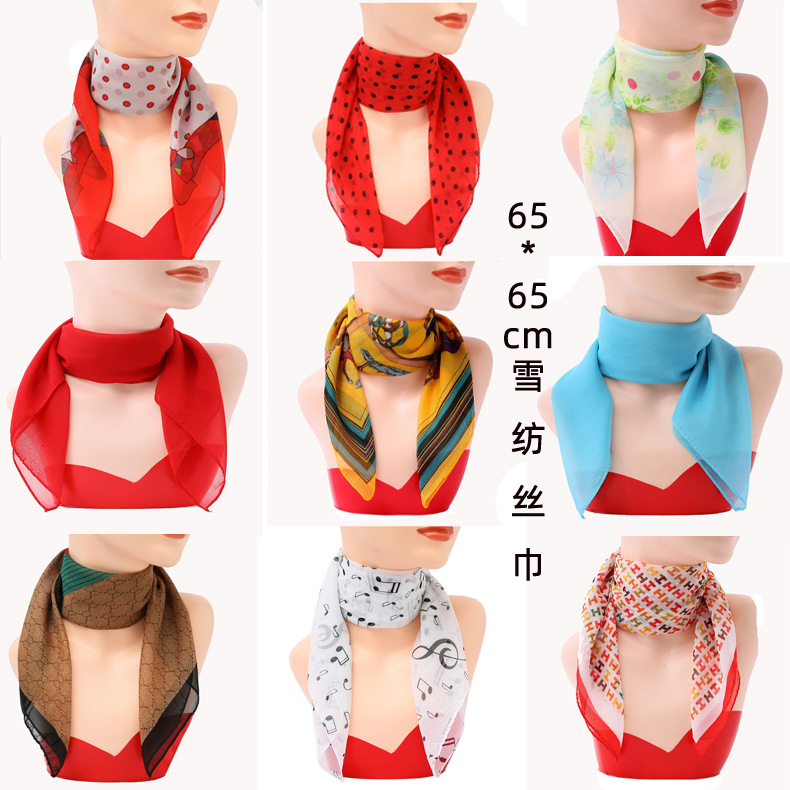 Shiffon handkerchief