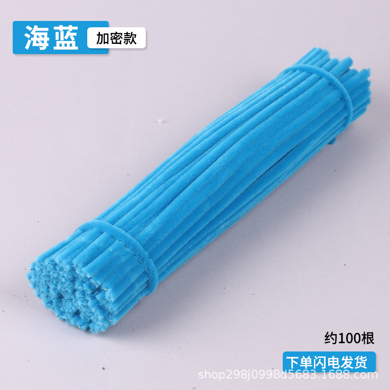 Fábrica de cabello recto inteligente varilla de torsión 7.5mm cifrado mezcla creativa DIY al por mayor mano de jardín de infantes