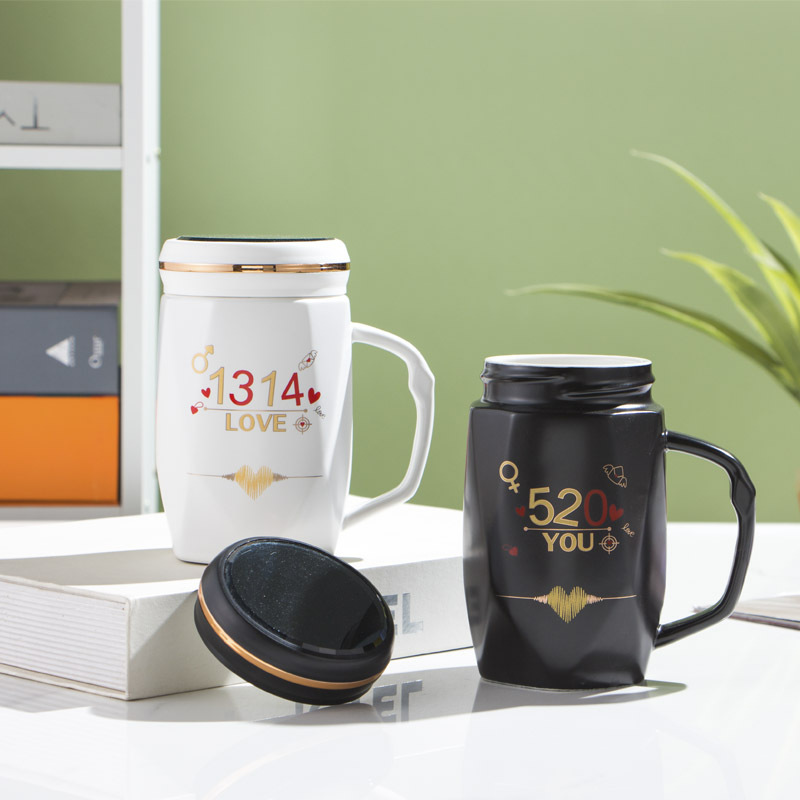 情人节520/1314数字情侣杯