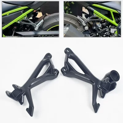 Foot pedal suitable for Kawasaki Z900 ZR900 rear plate foot bracket footstool 17-23 years (Motorcycle pedals)